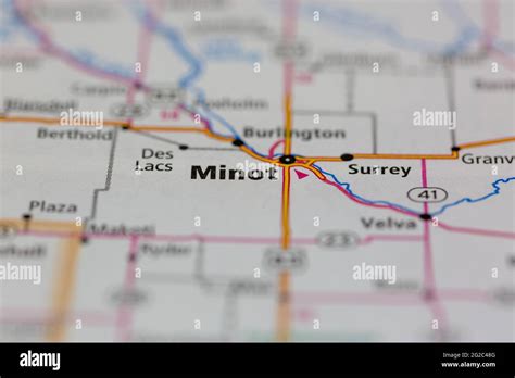 Geography of Minot, North Dakota .